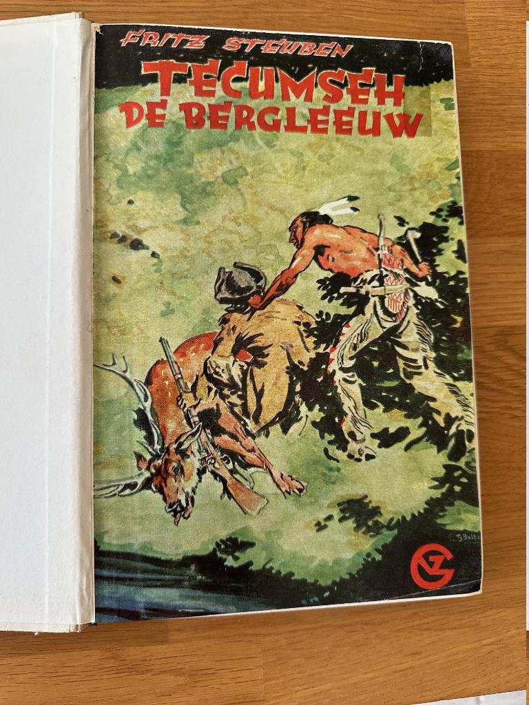 Fritz Steuben - Tecumseh de bergleeuw. Tecumseh reeks nr. 4, Boeken, Avontuur en Actie, Gelezen, Ophalen