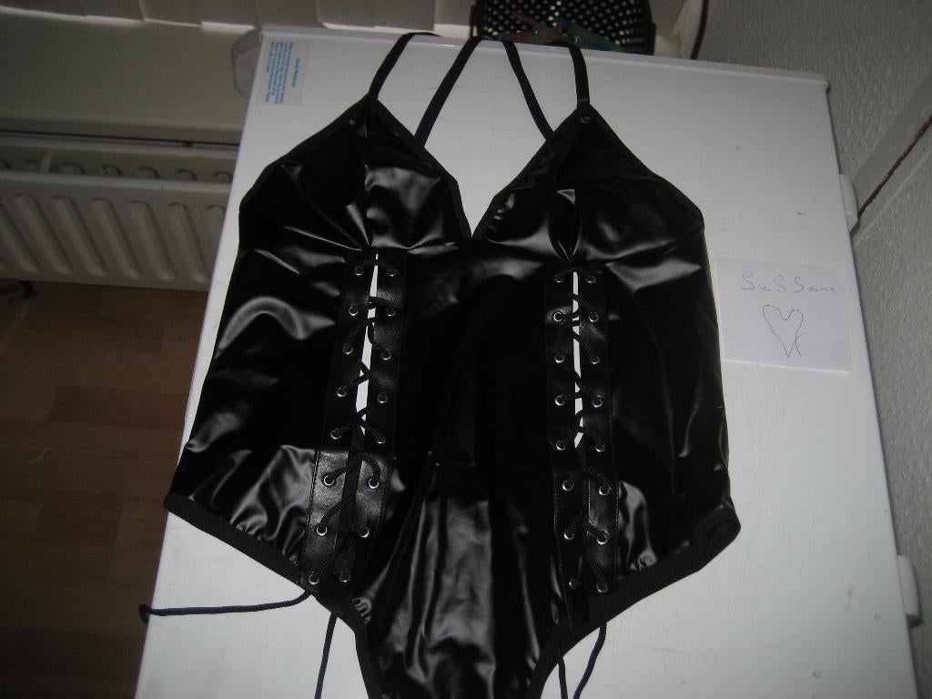 bodysuit zwart, Ophalen of Verzenden, Zwart, Body of Korset