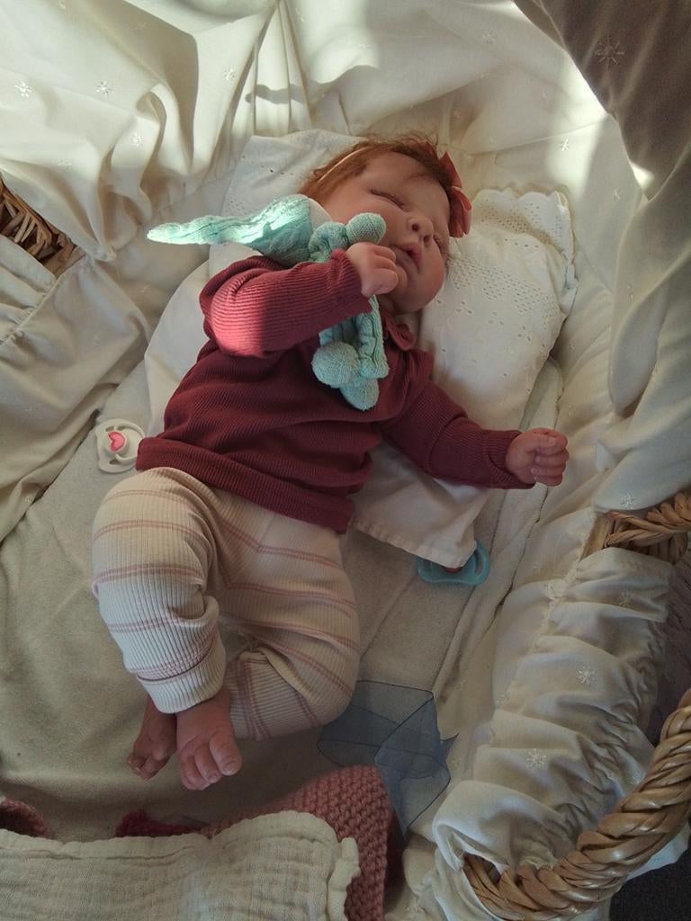 Reborn  baby .(6, Verzamelen, Ophalen of Verzenden, Nieuw, Babypop, Levensecht of Reborn