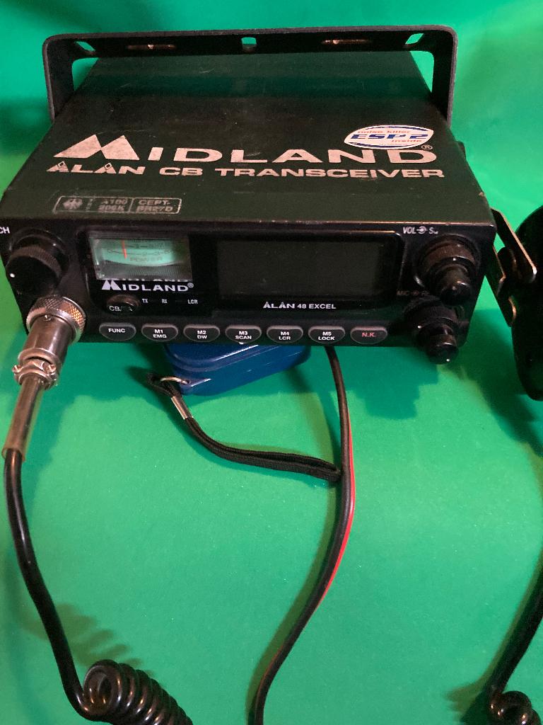 27 mc midland  alan excel 480 kan, Telecommunicatie, Zenders en Ontvangers, Ophalen of Verzenden, Gebruikt, Zender en Ontvanger