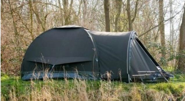 Karsten oppomp tent 240 bij 240 met luifel, Ophalen, Zo goed als nieuw, Tot en met 4