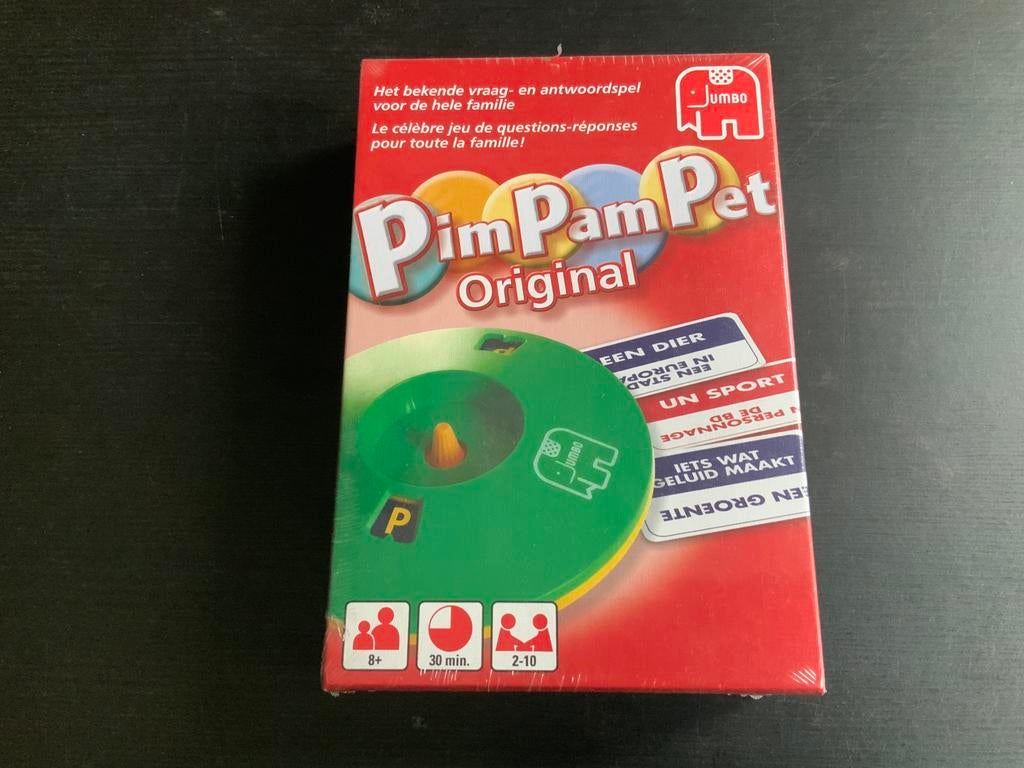 Pim Pam Pet, Hobby en Vrije tijd, Gezelschapsspellen | Kaartspellen, Vijf spelers of meer, Ophalen of Verzenden, Nieuw, Jumbo