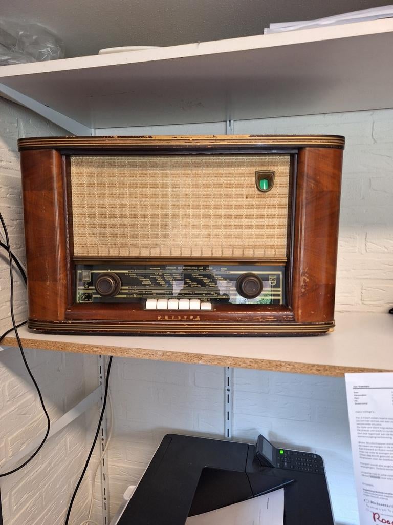 Oude Philips  radio met Bluetooth, Ophalen, Gebruikt