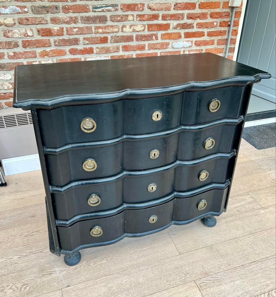 Art Deco Comode met 4 lades, Ophalen