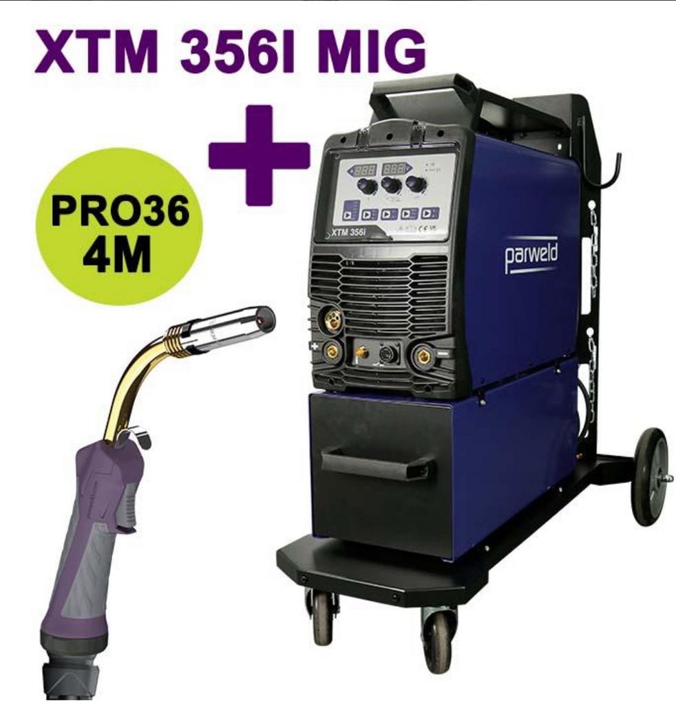 🔥 Nieuw Parweld xtm 356i Mig synergisch 350Ampere toestel, Doe-het-zelf en Verbouw, Ophalen, Info@parweld.nl, Nieuw, Parweld