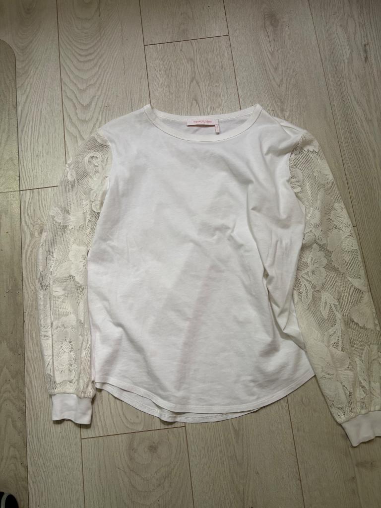 See by chloe shirt, Kleding | Dames, T-shirts, Zo goed als nieuw, Maat 38/40 (M), Wit, Lange mouw, Ophalen of Verzenden
