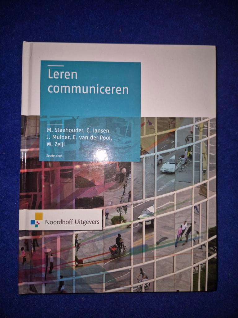 Leren Communiceren - M. Steehouder, Boeken, Gelezen, M. Steehouder, Alpha, HBO