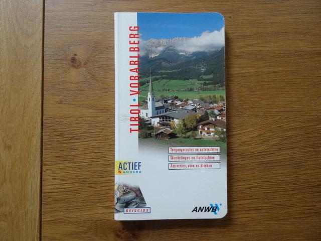 Tirol en Vorarlberg ; anwb actief reisgids, Boeken, Reisgidsen, Gelezen, Fiets- of Wandelgids, Europa, Ophalen of Verzenden