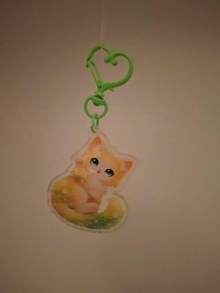 Leuke Katten Sleutelhangers in Verschillende Kleuren, Overige merken, Overige materialen, Nieuw, Ophalen of Verzenden