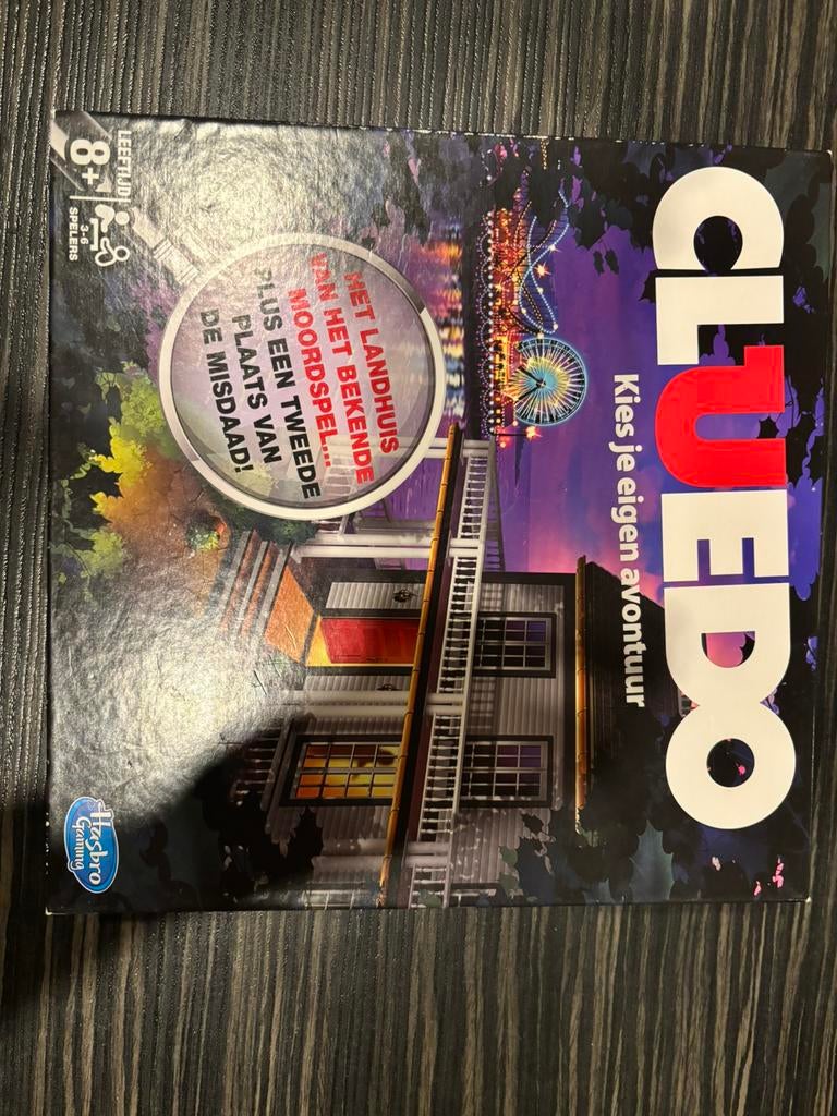 Cluedo, Drie of vier spelers, Ophalen of Verzenden, Zo goed als nieuw