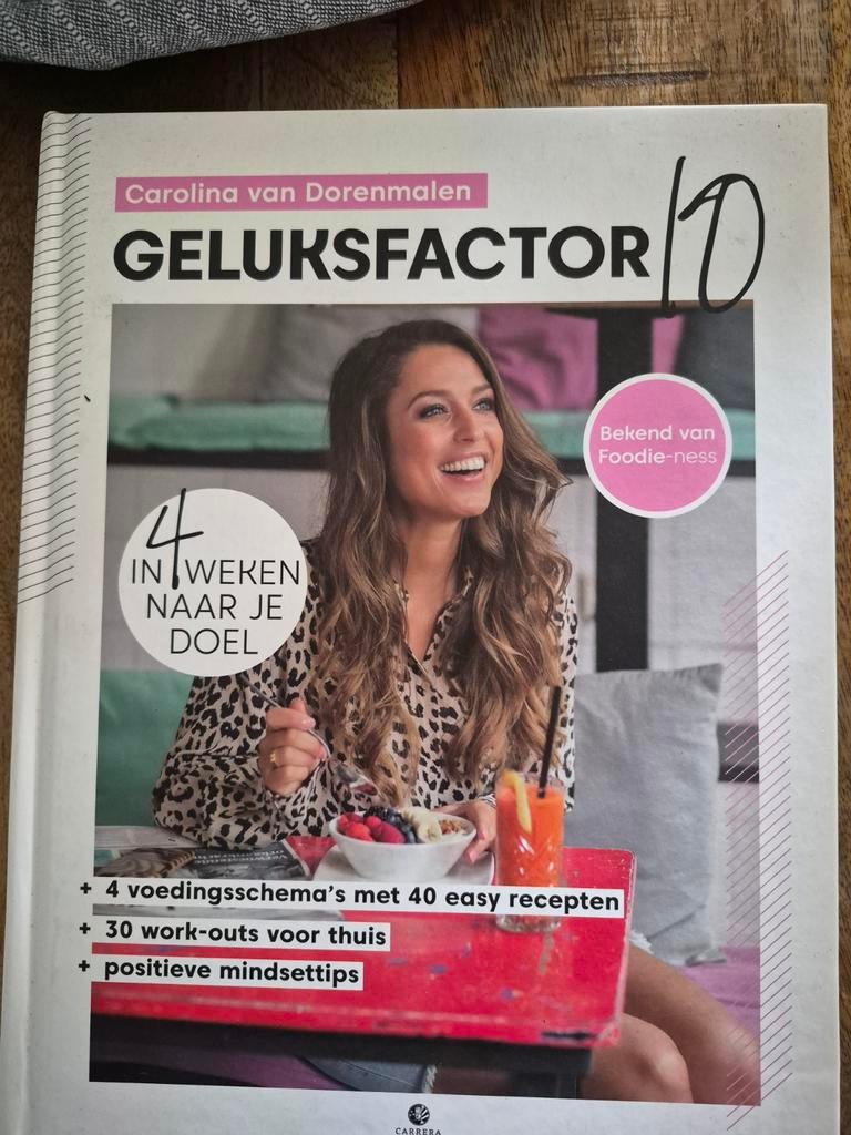 Carolina van Dorenmalen - Geluksfactor 10, Ophalen of Verzenden, Zo goed als nieuw, Carolina van Dorenmalen