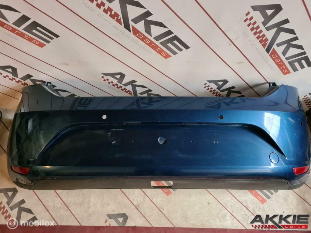 Bumper achter Seat Leon 5F 4xpdc('13->), Auto-onderdelen, Carrosserie en Plaatwerk, Bumper, Seat, Achter, Gebruikt, Ophalen of Verzenden