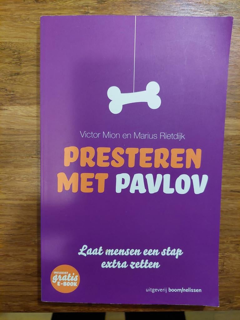 Victor Mion - Presteren met Pavlov, Sociale wetenschap, Ophalen of Verzenden, Zo goed als nieuw, Victor Mion; Marius Rietdijk