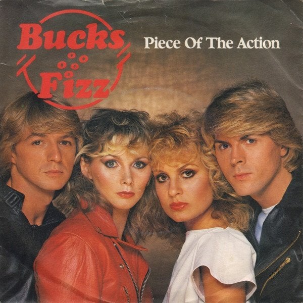 Bucks Fizz - Piece of the Action (Single), Gebruikt, 7 inch, Pop, Fotohoes