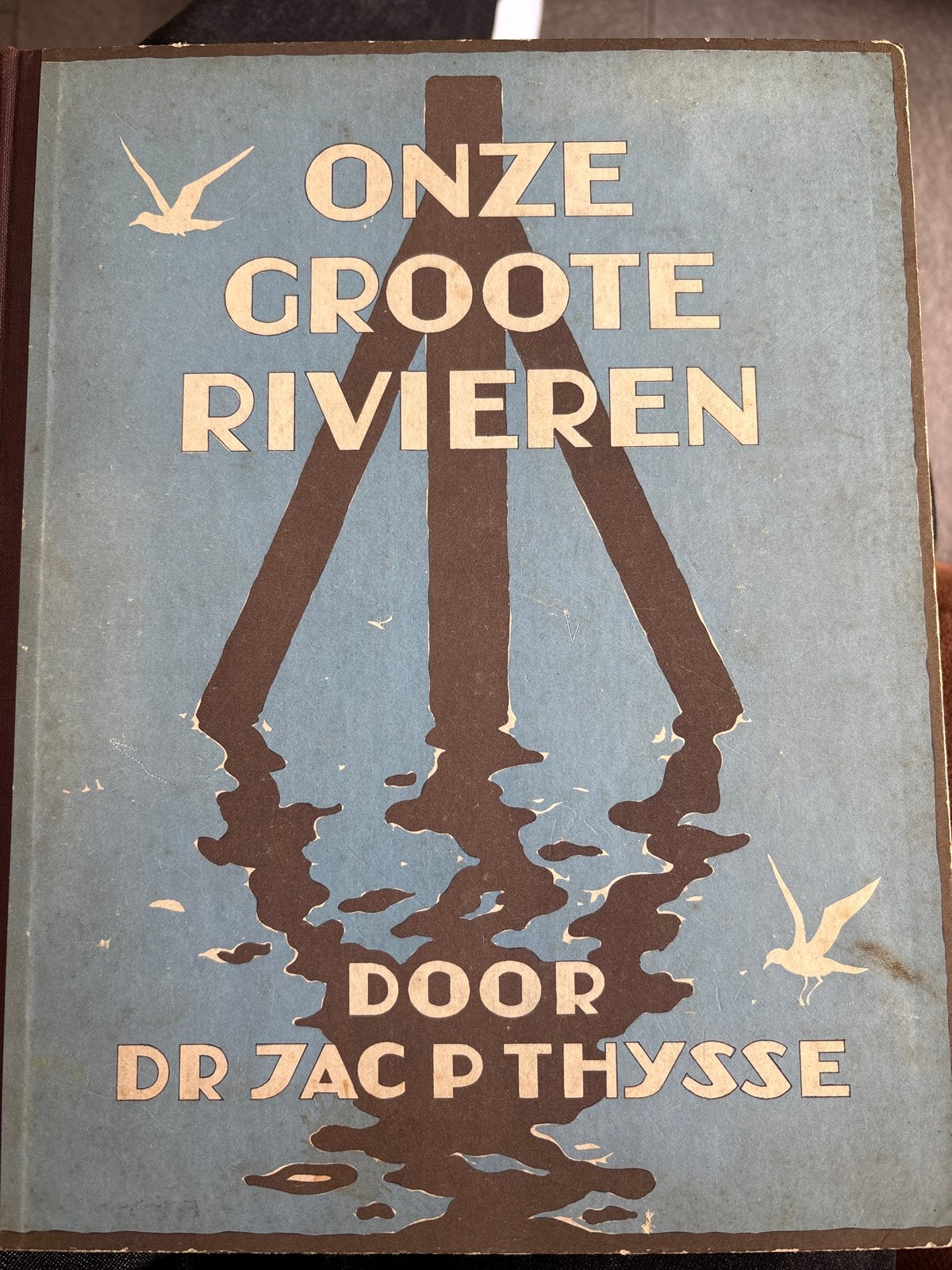 Onze Groote Rivieren - Dr. Jac. P. Thijsse (1930), Ophalen of Verzenden, 20e eeuw of later, Gelezen