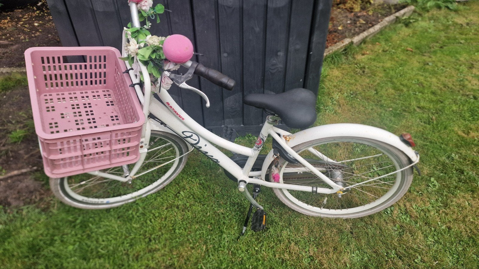 Batavus Diva fiets met gebruikerssporen TEAB., Fietsen en Brommers, Ophalen, Velgrem, Batavus, Gebruikt