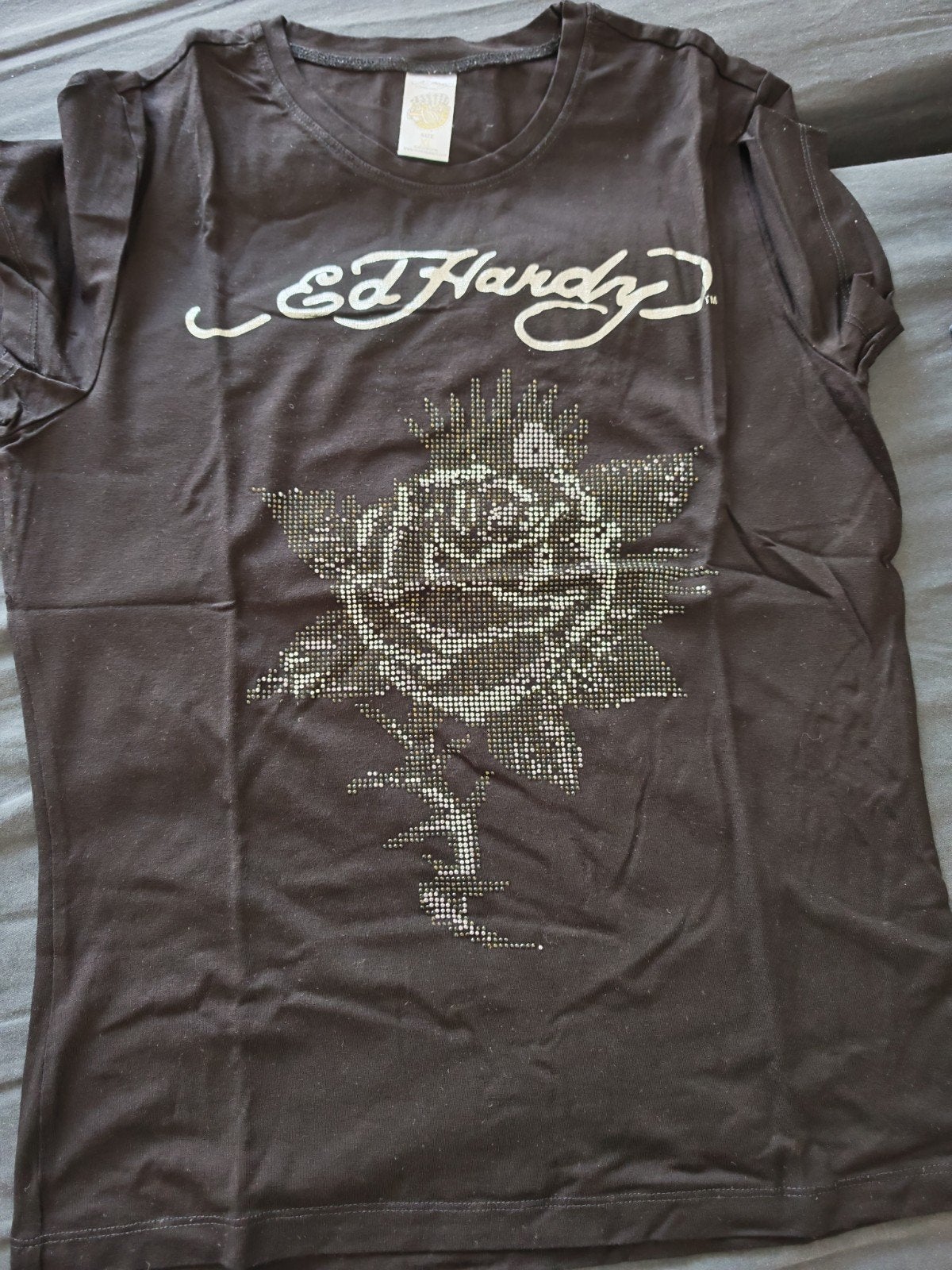 Diverse Ed Hardy T-shirts, Wit, Ophalen of Verzenden, Lange mouw, Maat 36 (S)