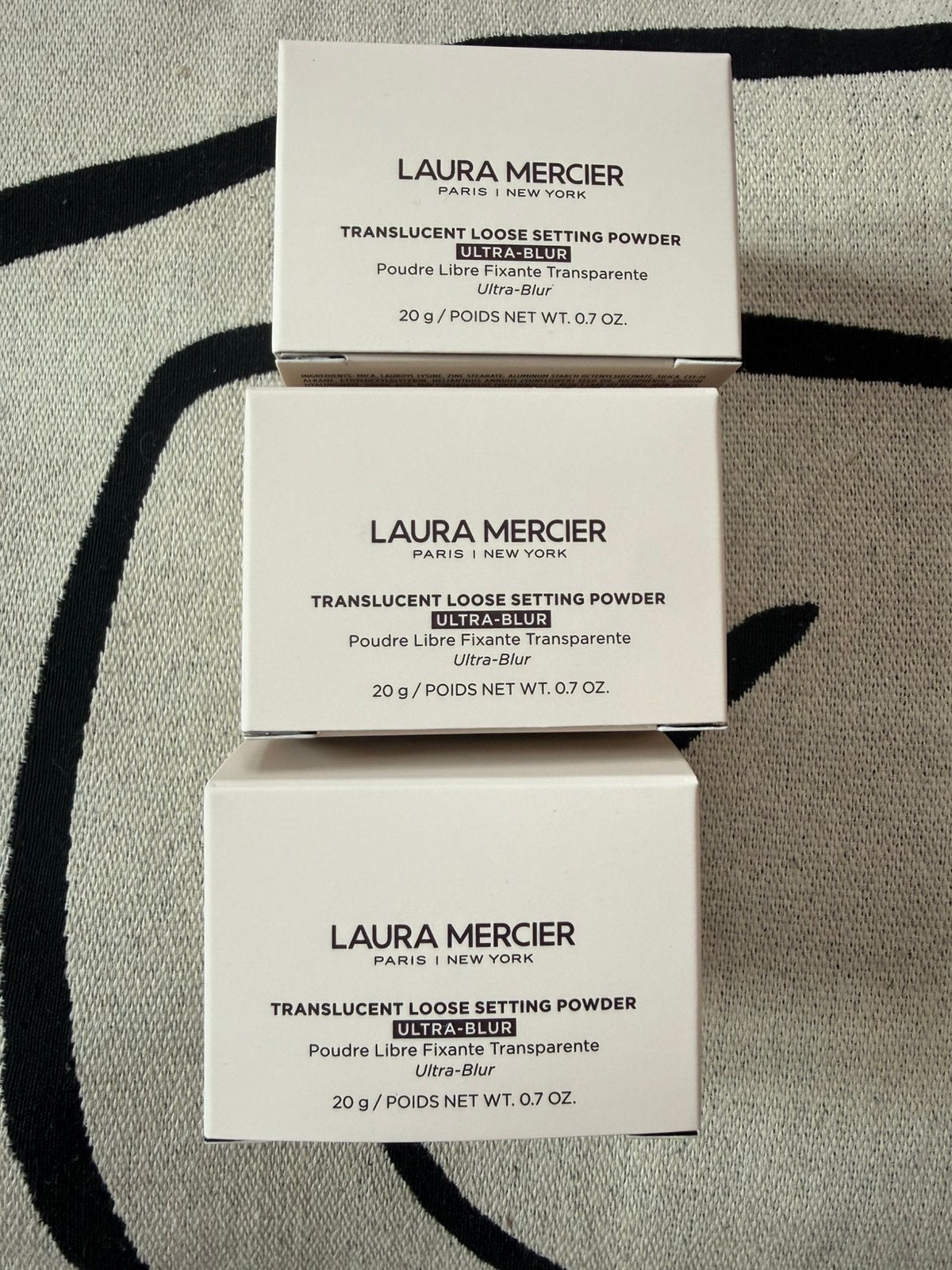 Laura Mercier Translucent Loose Setting Powder Ultra Blur, Ophalen of Verzenden, Nieuw, Gehele gezicht