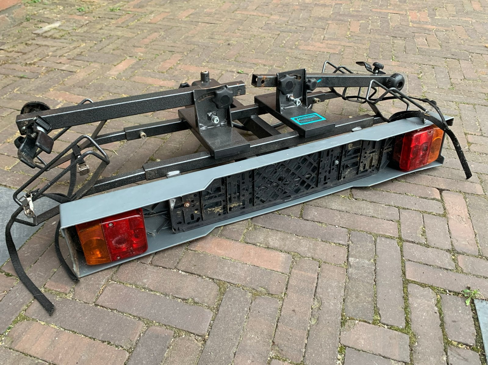 Stevige fietsendrager voor 2 fietsen - Gebruikt, Ophalen, 2 fietsen, Gebruikt, Trekhaakdrager