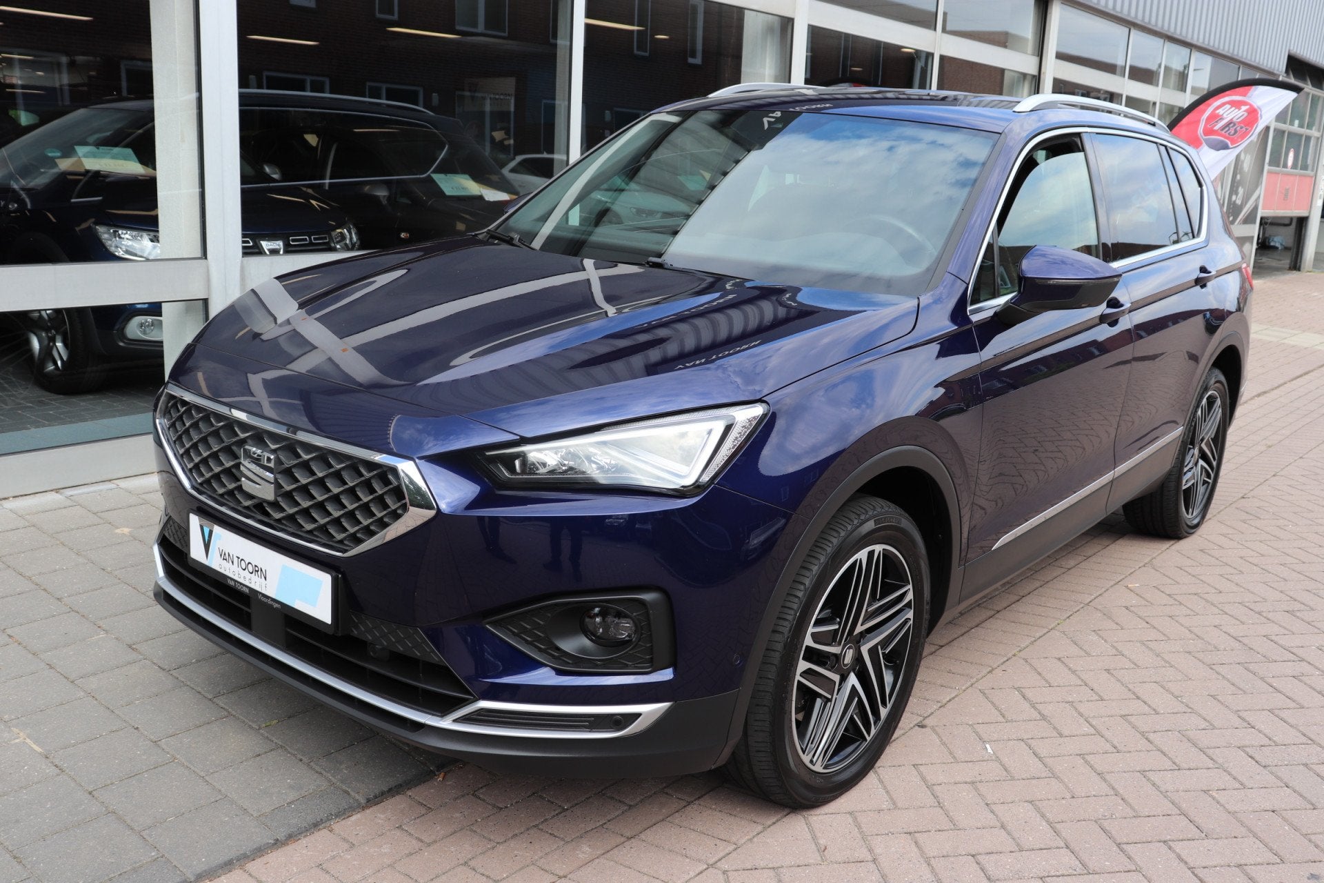 SEAT Tarraco 2.0 TSI 4DRIVE Xcellence 7p Automaat. ., Auto's, Seat, Gebruikt, 1984 cc, Blauw, Vierwielaandrijving