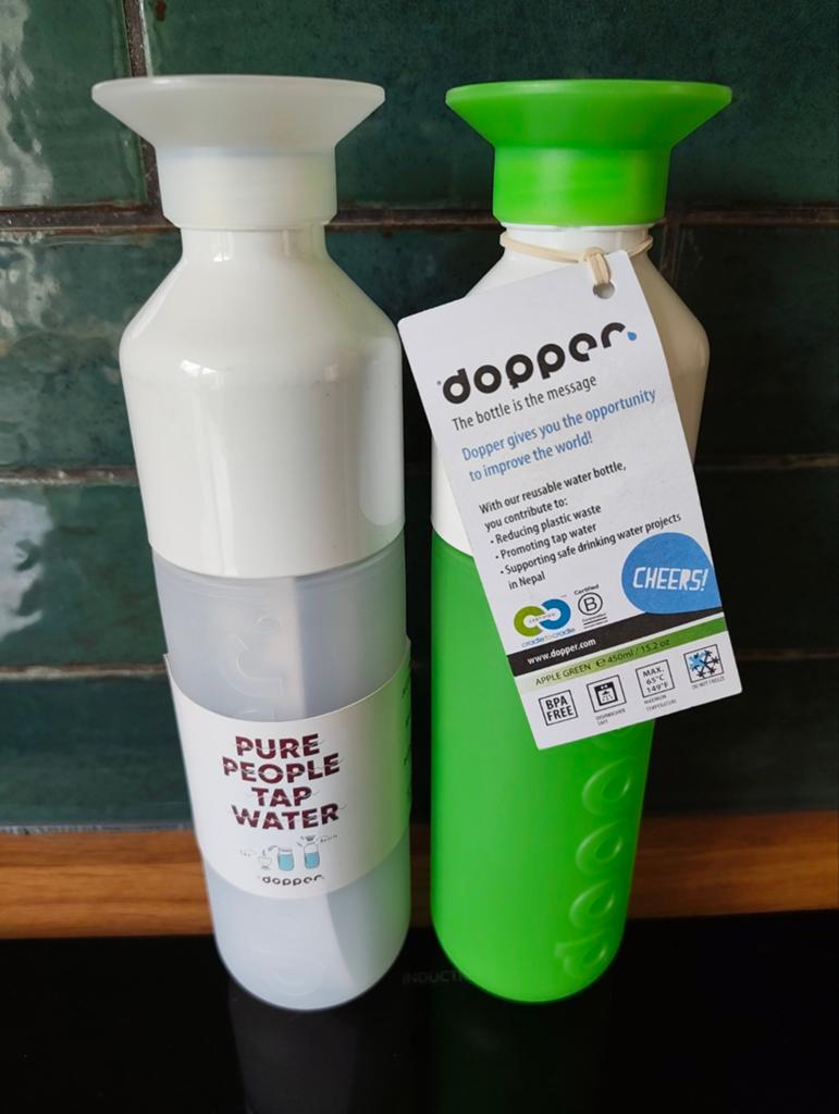 2 stuks Nieuwe Dopper waterflessen, Ophalen of Verzenden, Nieuw