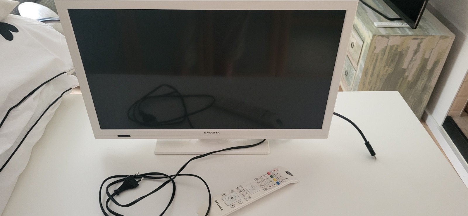 Salora 24LED811SCDW TV - Compacte LED TV, Audio, Tv en Foto, Televisies, 50 Hz, HD Ready (720p), 40 tot 60 cm, Ophalen