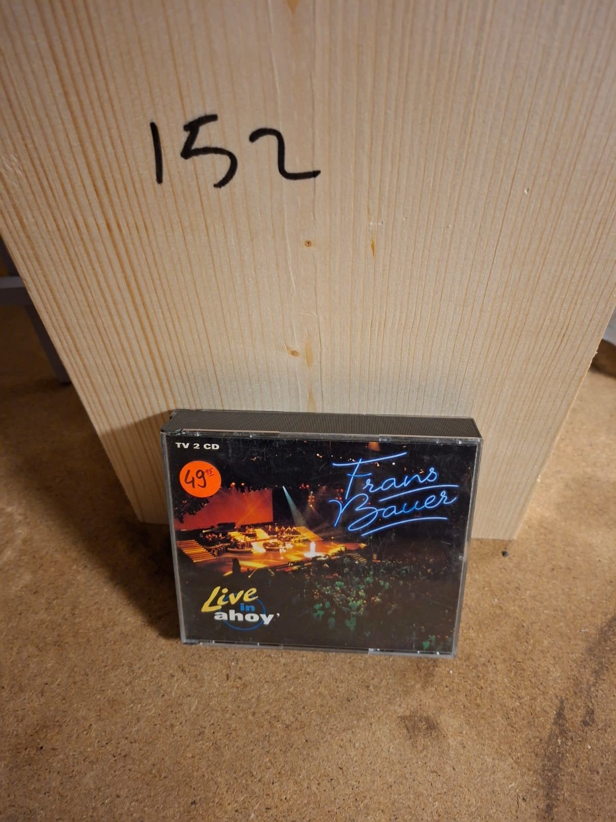 Frans Bauer - Live in Ahoy' (TV 2 CD), Gebruikt, Ophalen of Verzenden, Live-album, Levenslied of Smartlap