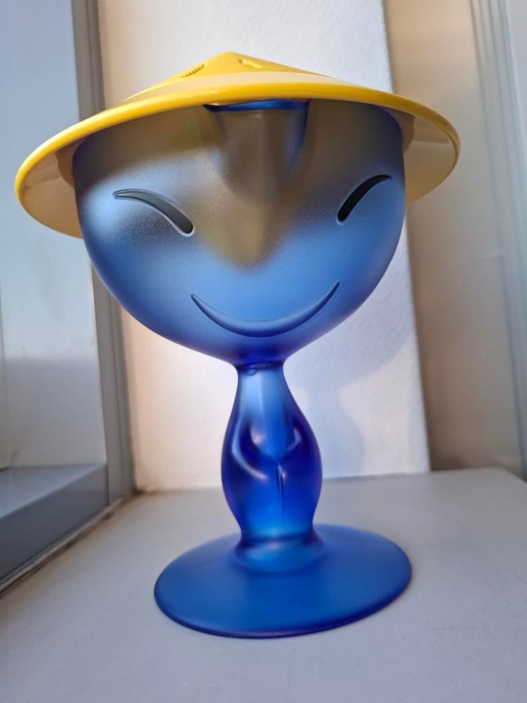 Kunstof blauw en gele citruspers van Alessi, Ophalen of Verzenden