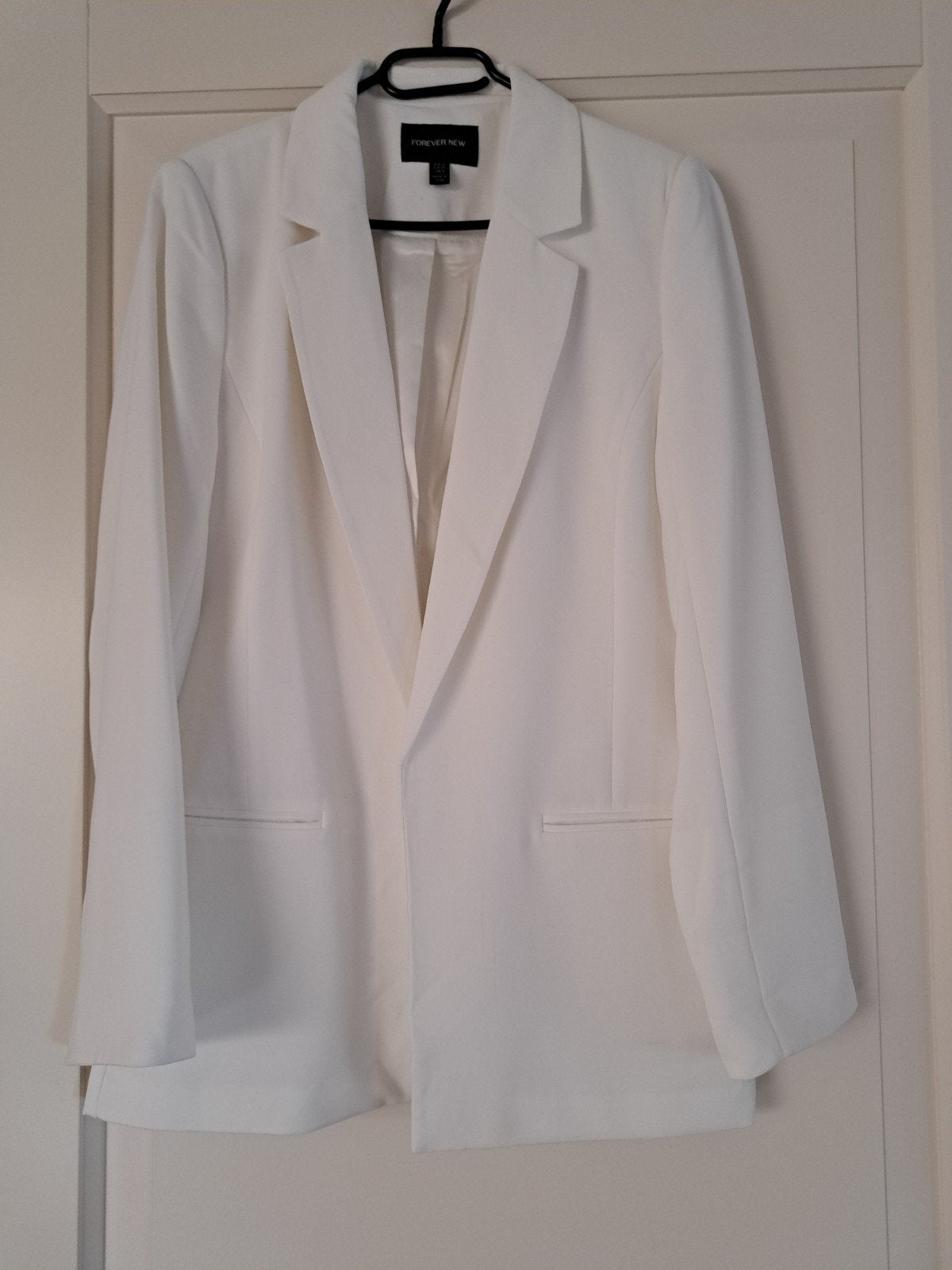 Witte blazer van Forever New, maat M, Kleding | Dames, Maat 38/40 (M), Wit, Forever New, Ophalen of Verzenden