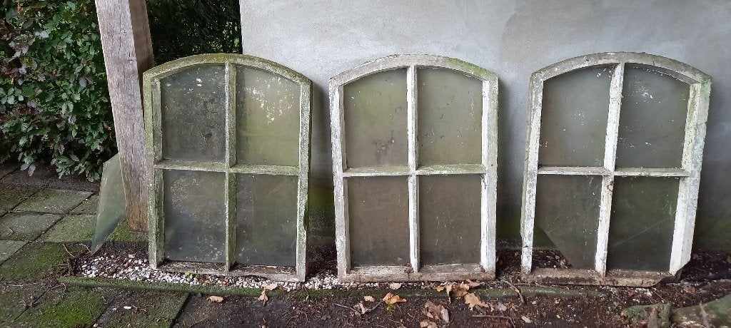 stalraam , betonnen stalraam , brocant , retro, Doe-het-zelf en Verbouw, Glas en Ramen, Ophalen, Gebruikt, Minder dan 80 cm, Minder dan 80 cm