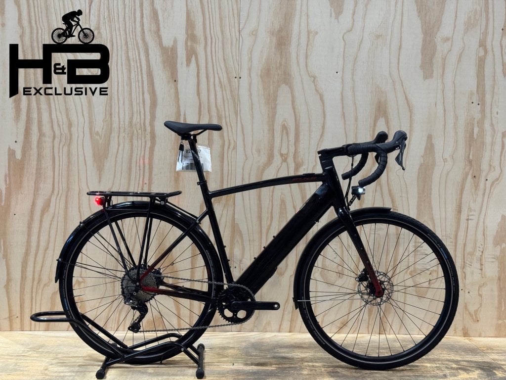 Fuji E-Jari EQP Elektrische Gravelbike Shimano GRX, 28 inch, 10 tot 15 versnellingen, Heren, Niet ingevuld
