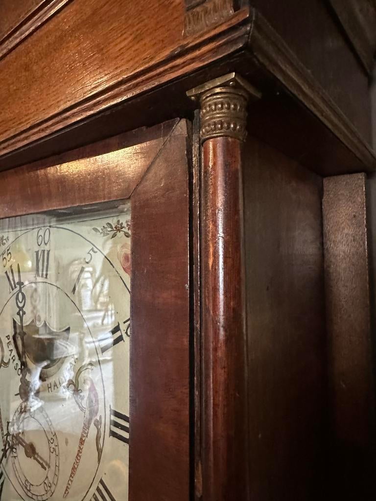 “ HENDRICKX “ Antieke Engelse staande klok Pearson Halifax, Antiek en Kunst, Ophalen of Verzenden