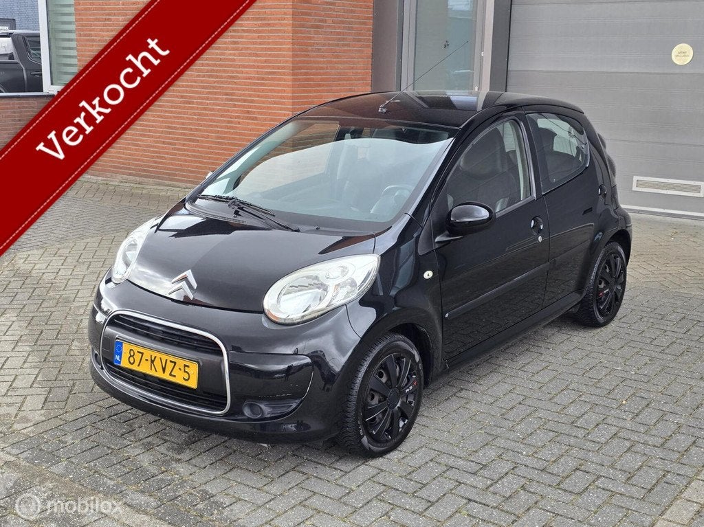 Citroen C1 1.0-12V Ambiance✅️Apk✅️Airco✅️, Auto's, Citroën, Voorwielaandrijving, Gebruikt, Zwart, 4 stoelen