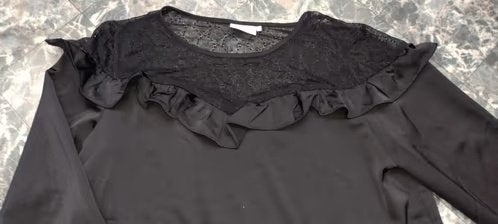 Kaffe Blouse, Verzenden, Zo goed als nieuw, Maat 38/40 (M), Zwart