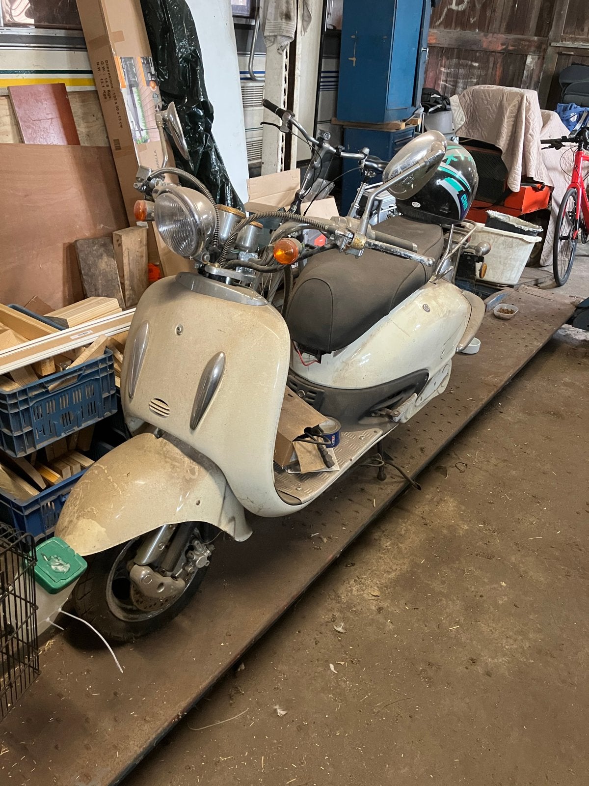 Gebruikte elektriche scooter merk MTL, Fietsen en Brommers, Gebruikt, Elektrisch, Ophalen, Overige merken