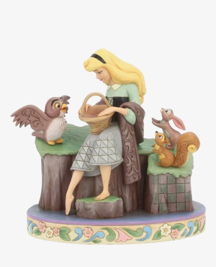 Jim Shore beeld Disney Sleeping Beauty Doornroosje, Ophalen of Verzenden, Sneeuwwitje of Doornroosje, Nieuw, Beeldje of Figuurtje