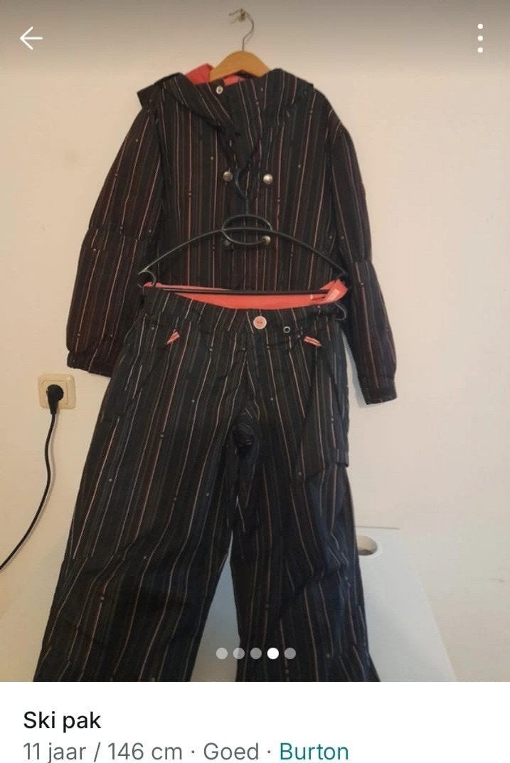Burton skipak voor kinderen - Maat L (146 cm), Kleding | Dames, Maat 42/44 (L), Ophalen of Verzenden, Gedragen, Burton