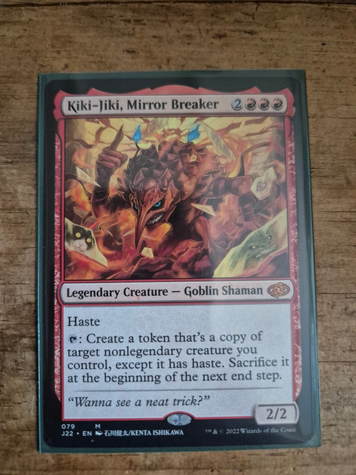 Kiki-Jiki, Mirror Breaker, Ophalen of Verzenden, Zo goed als nieuw, Losse kaart