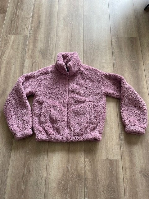 Nieuw Roze teddy jasje met rits maat XS, Nieuw, Ophalen of Verzenden, Roze, Maat 34 (XS) of kleiner