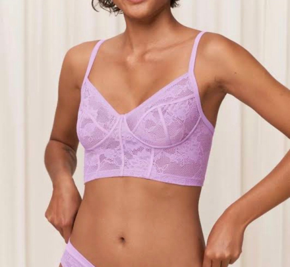 Triumph bralette XS-L, Verzenden, Paars, BH