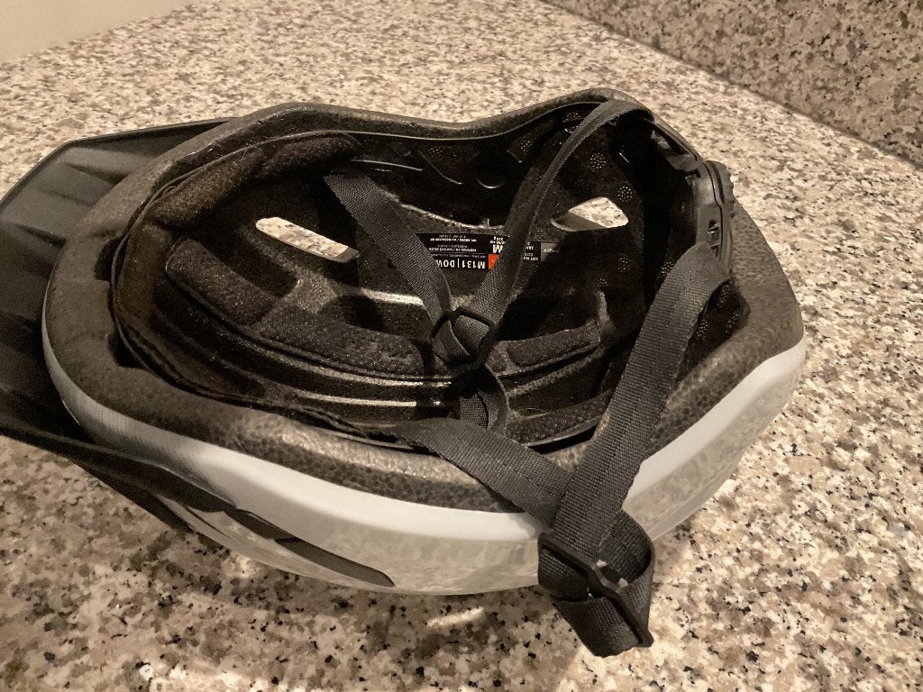 Fietshelmen en schoenen, Fietsen en Brommers, Ophalen of Verzenden, Zo goed als nieuw, M, Heer