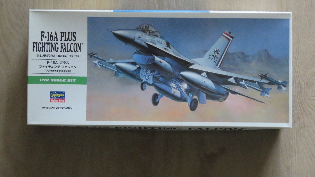 F-16A Nederlands Hasegawa 1/72, Ophalen of Verzenden, Zo goed als nieuw, Vliegtuig, Hasegawa