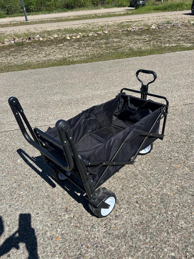 Opvouwbare bolderkar - Ideaal voor strand of camping, Ophalen, Opvouwbaar, Zo goed als nieuw