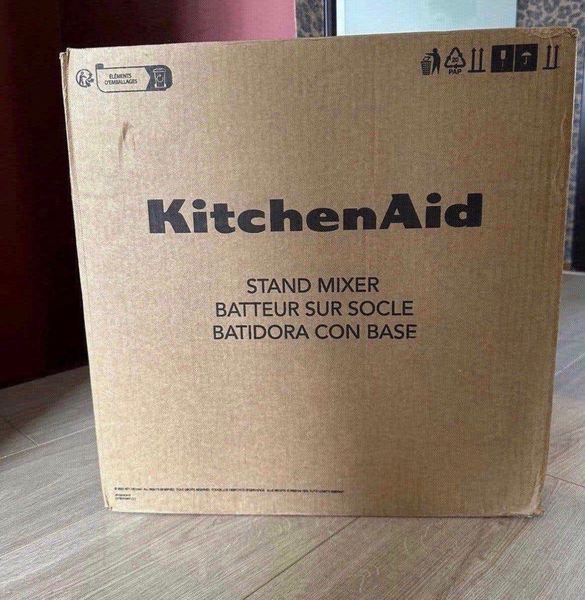 Kitchen Aid ONYX ZWART 4,8L ARTISAN 5KSM125EOB NIEUW IN DOOS, 4 liter of meer, Ophalen, Nieuw, 3 snelheden of meer