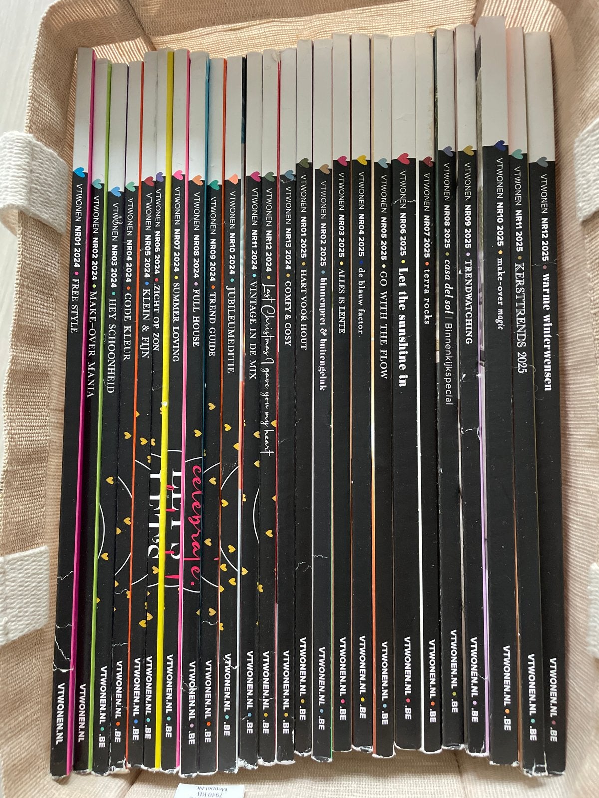 VT Wonen magazine - jaargangen 2024 en 2025, Ophalen, Gelezen, Overige typen