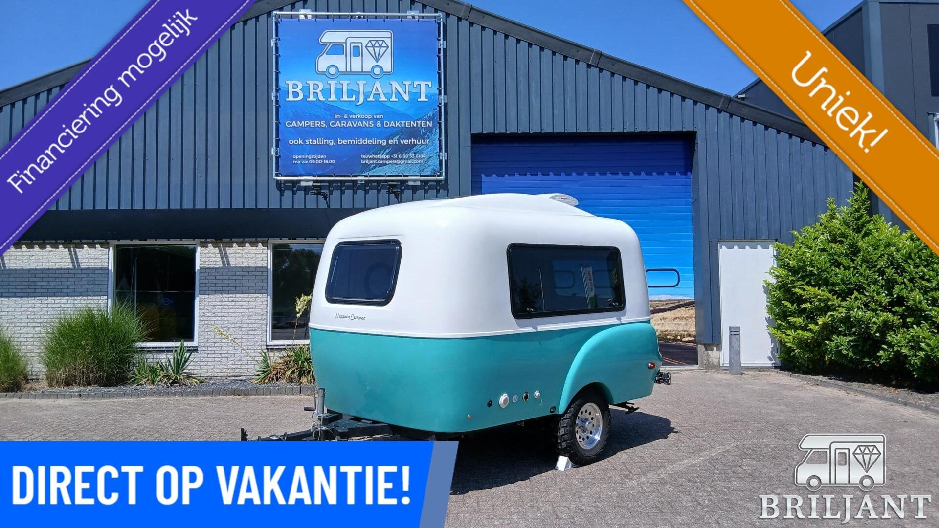 Happier camper hc1 Caravan zeer uniek enigste in europa, Bedrijf, Zonnepaneel, Overige merken