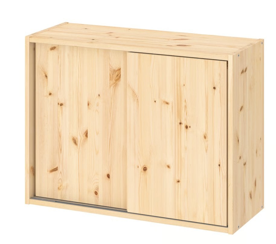 IVAR kast (2x) incl onderstel, zgan, Ophalen, Zo goed als nieuw