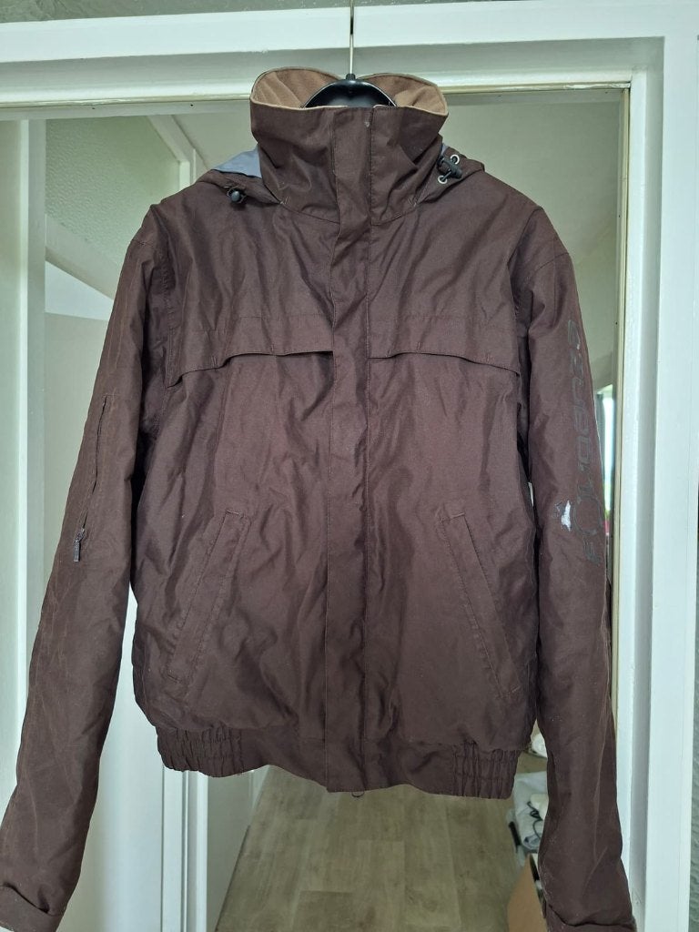 Fouganza paardrijjas bruin maat S, Dieren en Toebehoren, Paardrijkleding, Ophalen of Verzenden, Gebruikt, Bovenkleding