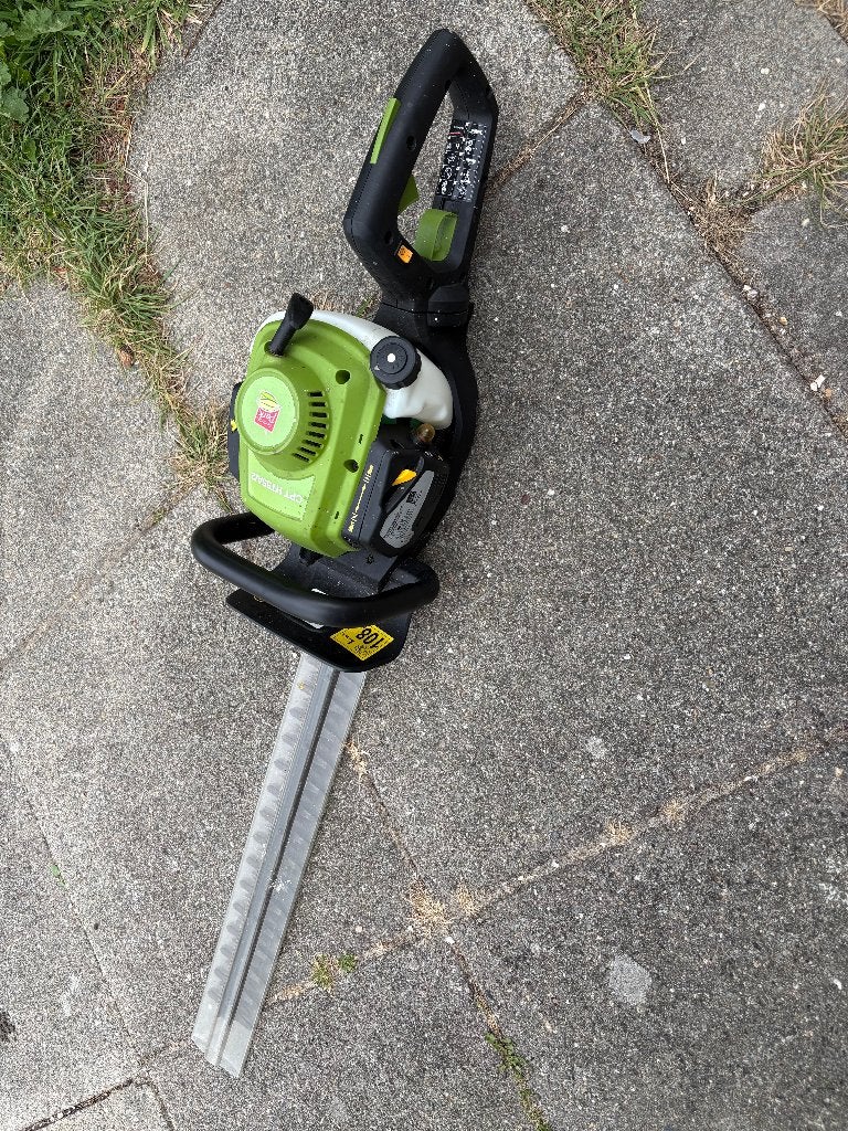 heggeschaar, Tuin en Terras, Heggenscharen, Ophalen of Verzenden, Zo goed als nieuw, Benzine, Central park
