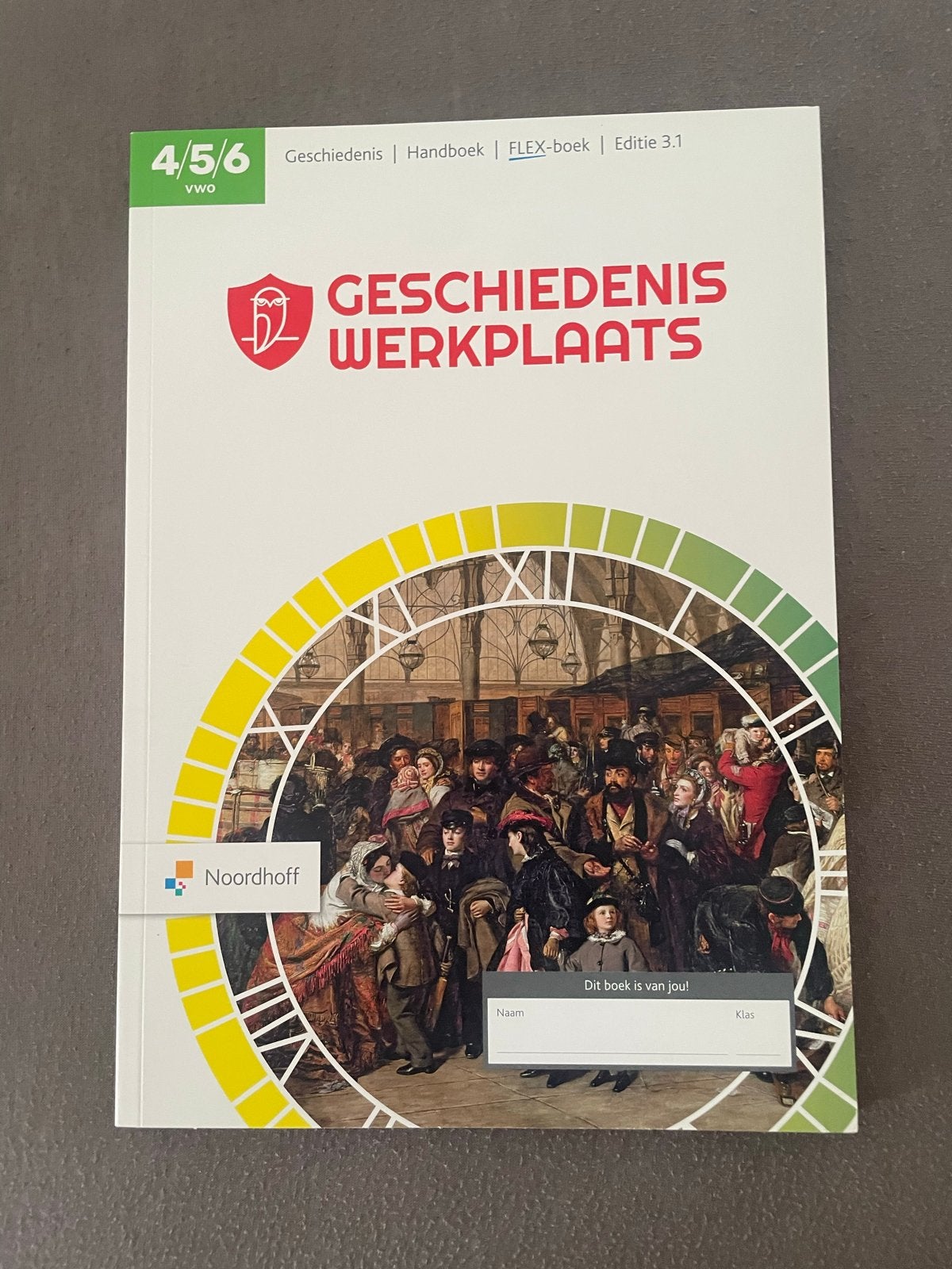 Geschiedenis Werkplaats 4/5/6 VWO Handboek FLEX-boek, Ophalen of Verzenden, Zo goed als nieuw, VWO, Geschiedenis